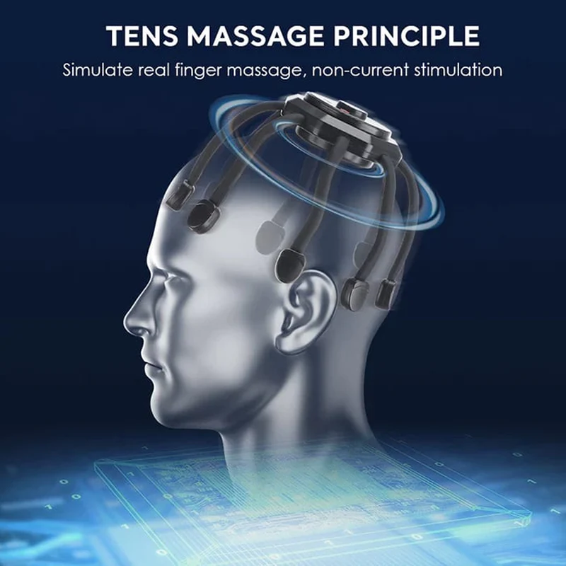 💆💆‍♂️💆💆‍♂️Octopus Head Massager 💝