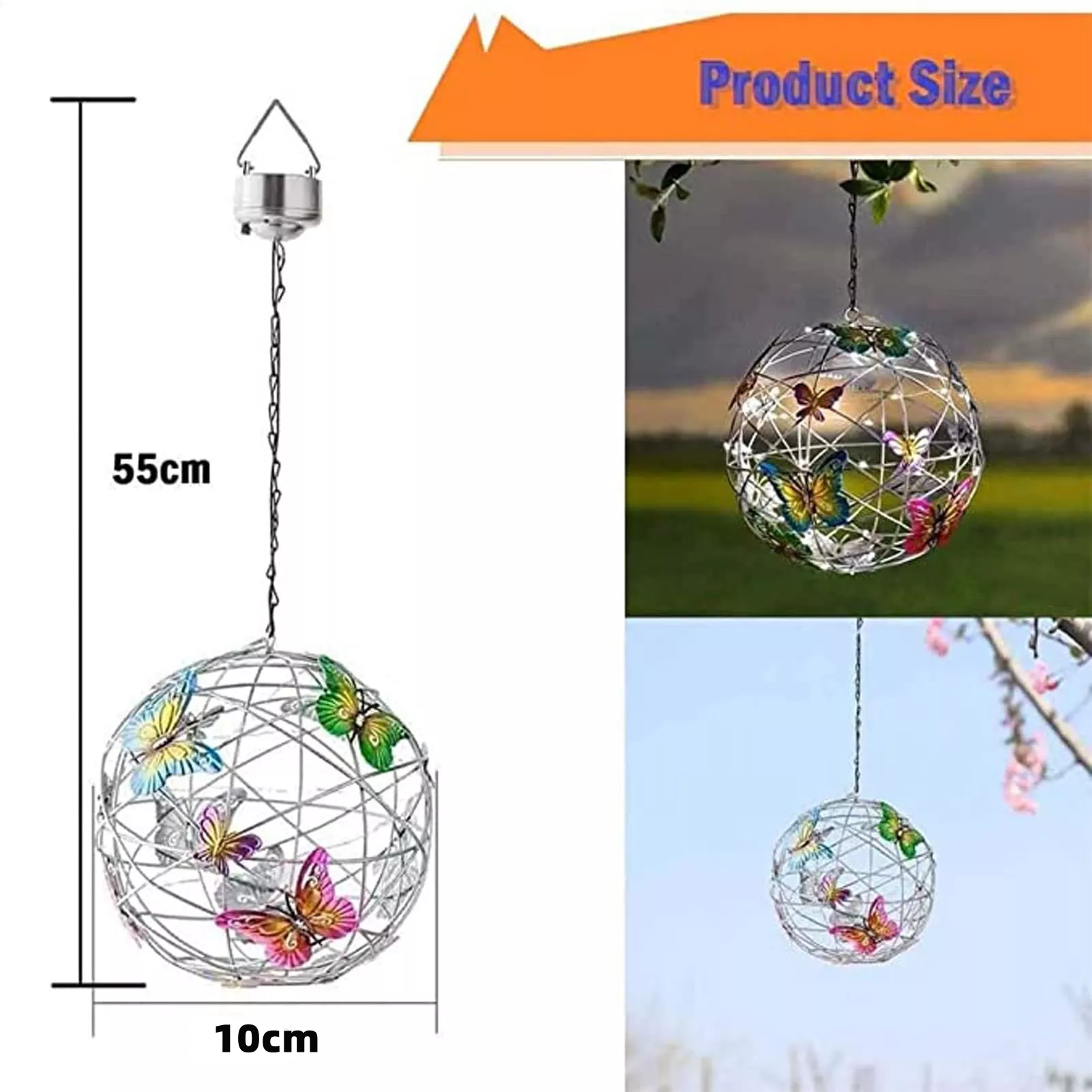 🎁A Unique Gift-🦋Outdoor Decorative Butterfly Solar Light