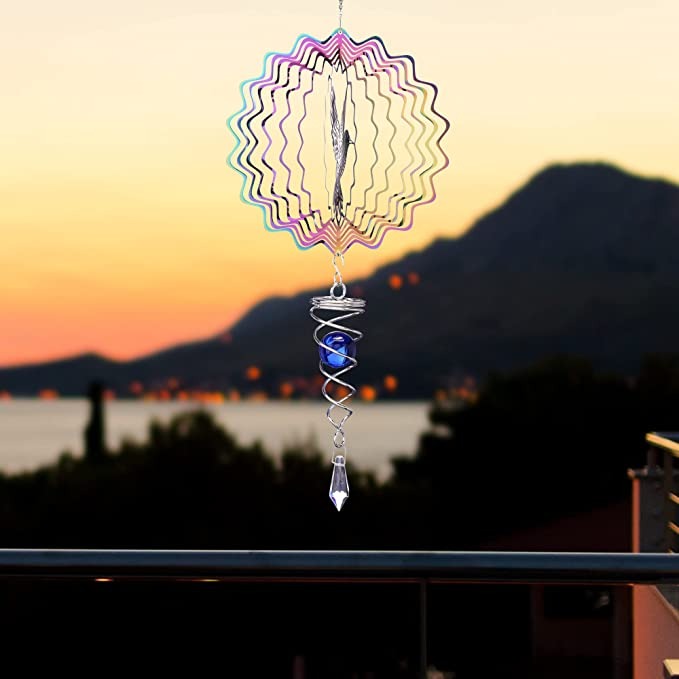 🔥Hot Sale SAVE $10-🐦Hummingbird Hanging Wind Spinner