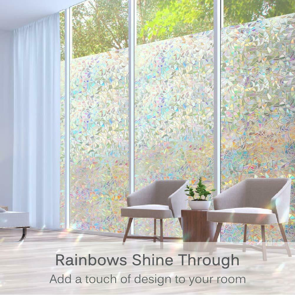 🌈Rainbow Film Anti-light Window Glass Sticker