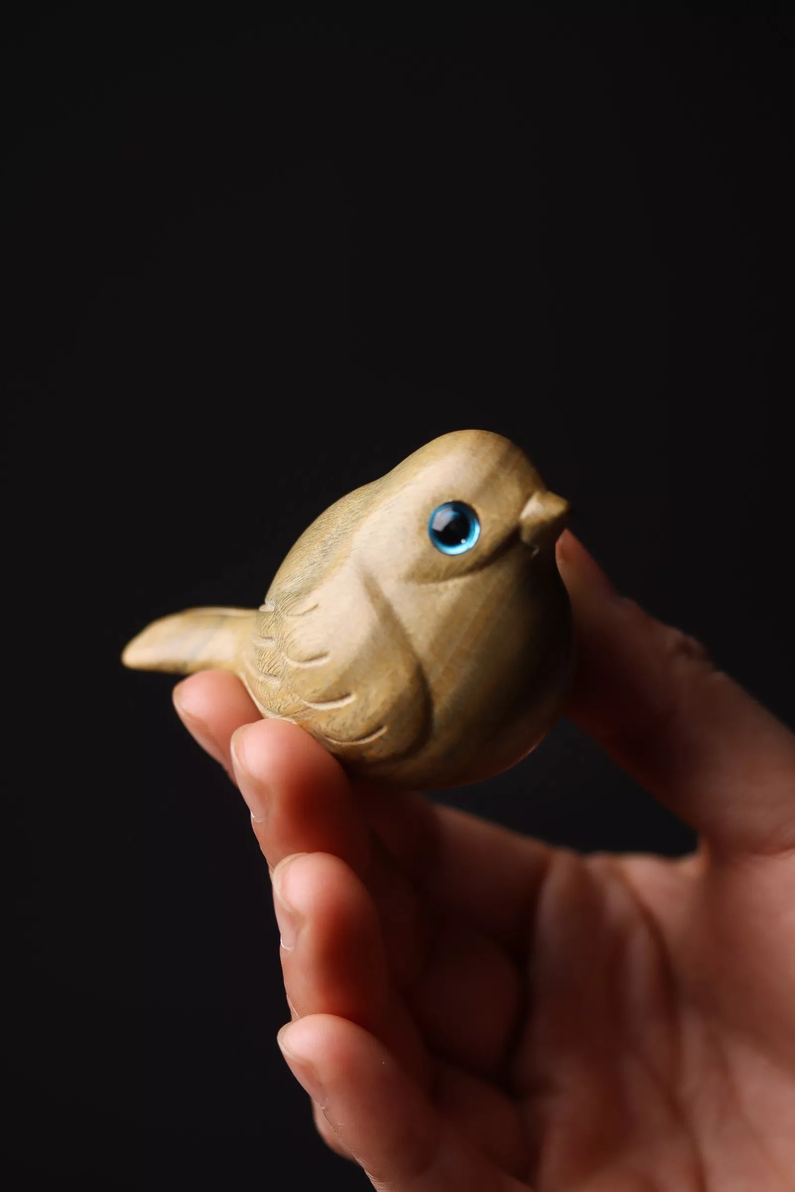 🐦Handmade Wood Carved Bird