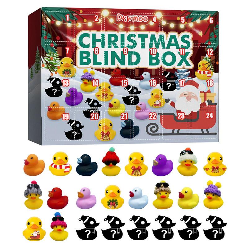 🎅Christmas  hot saler🎁 - 🦆24 Rubber Ducks Blind Box  Gift  🔥  (BUY 2 Free Shipping)