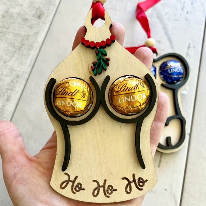 Funny Couples Christmas Ornament🤣