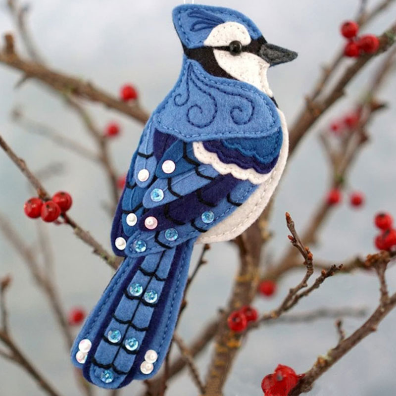 🐦︎Felt Bird Christmas Ornament🐦︎