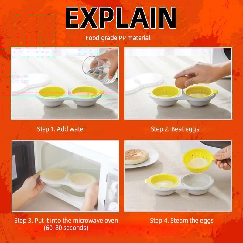 🔥Egg Cooker🔥Easy to fix breakfast!😍