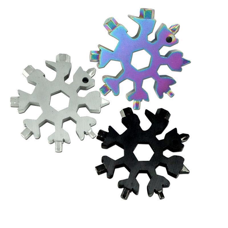 (🎅Christmas Hot Sale - 40% OFF)Snowflake 18 in 1 Multifunctional Wrench Tool