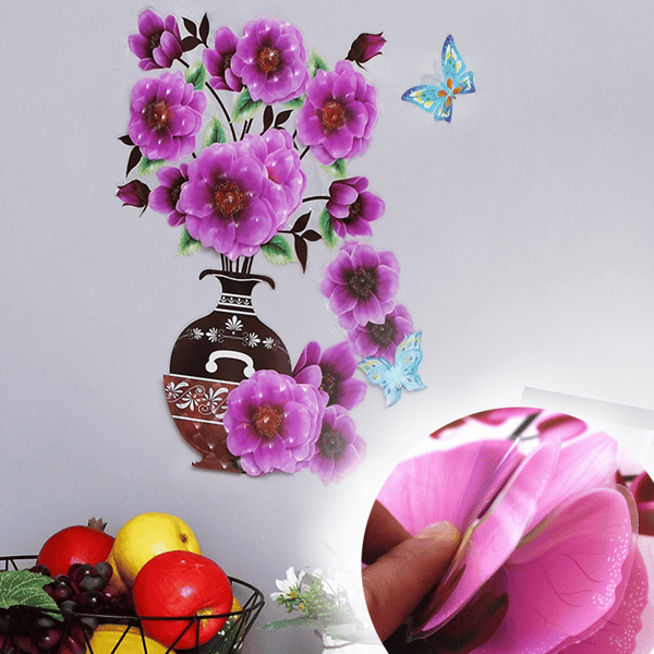 🔥3D Vase Sticker-Best Gift Choice