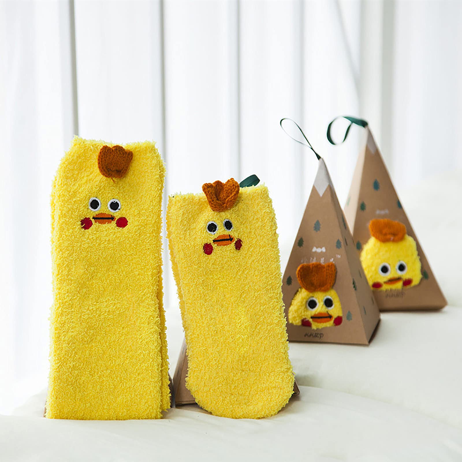 Christmas cute coral fleece warm socks