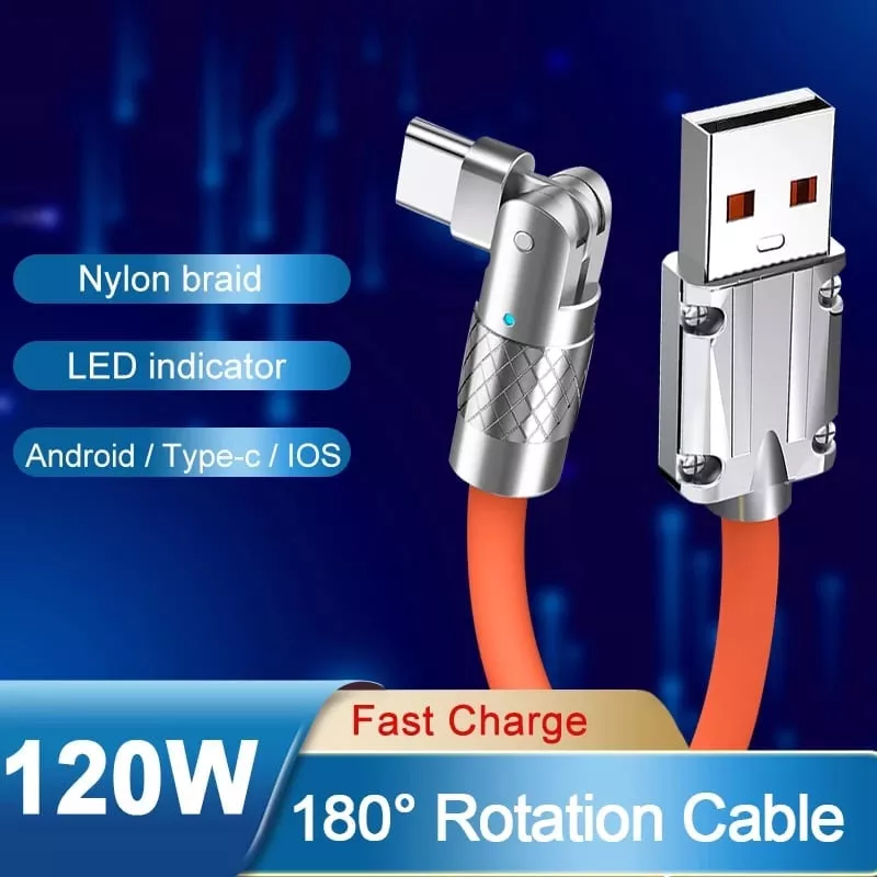 🎮180° Rotating Fast Charge Cable🎁