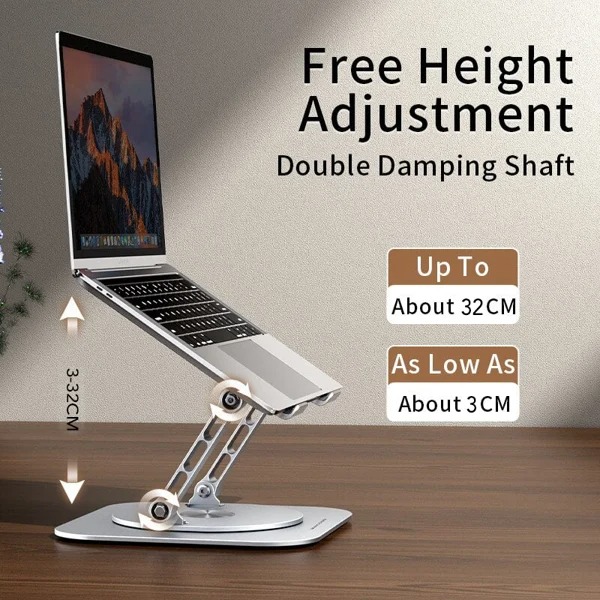 🎅EARLY CHRISTMAS SALE 48% OFF🎄Laptop Stand Aluminum Alloy Rotating Bracket