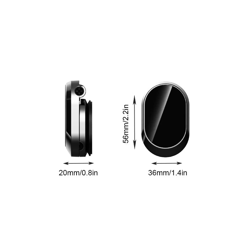 Magnetic mobile phone holder for the car