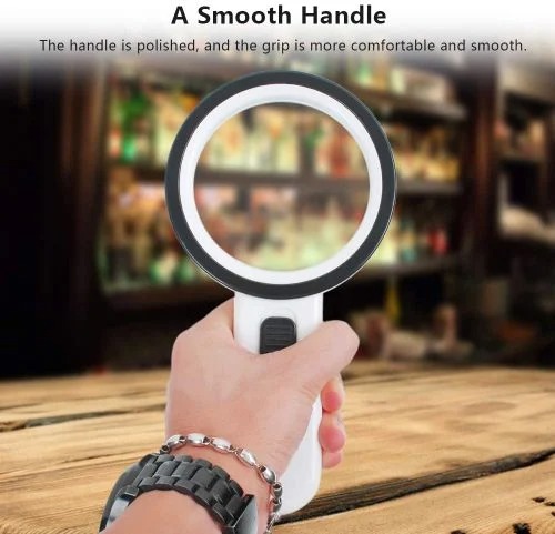 20X Optical Magnifying Glass With LED Light - Senior Gift🎁