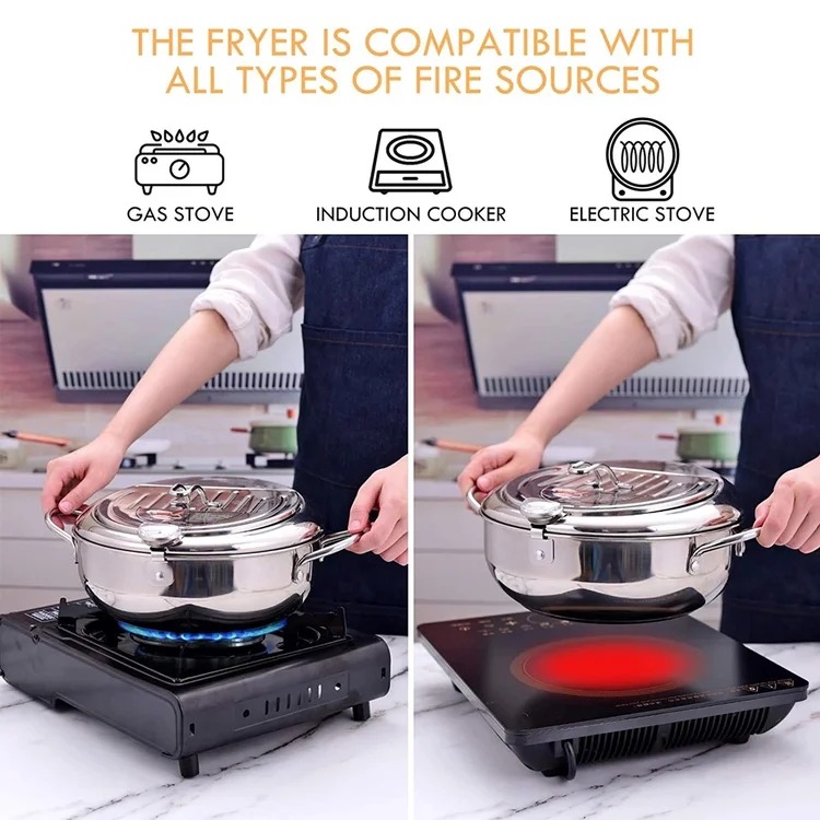 Temperature Control Fryer(🥳HOT SAVE-50% OFF)