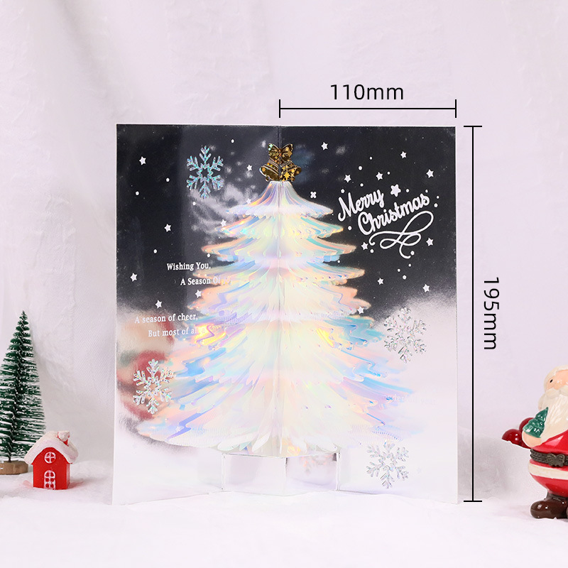 Last Day Hot Sale-40% OFF 🎄(4PCS/SET)Special 3D Christmas Handmade Cards