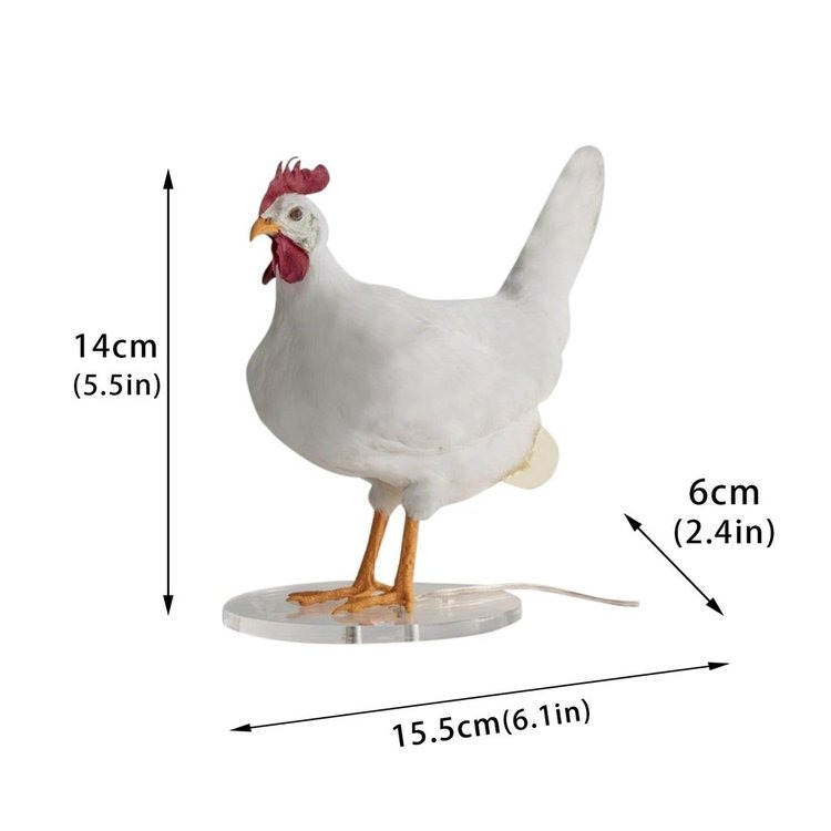 2022 New Chicken Egg Lamp - Rooster Table Lamp
