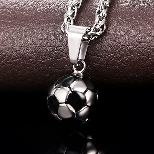 ⚽To My Son, Love Mom (Motivational Sports Card) - Soccer/ Football Necklace Gift Set