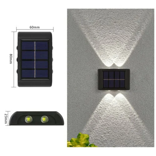 Christmas Pre Sale🎅Solar Powered Outdoor Patio Wall Decor Light,Waterproof 