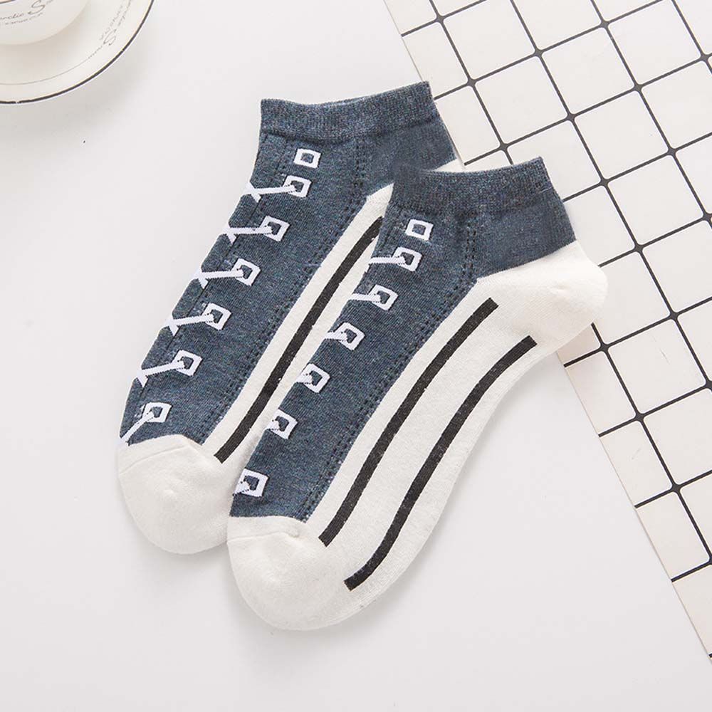 🤣2023 New Creative Funny Shoe Print Short Sox 🧦