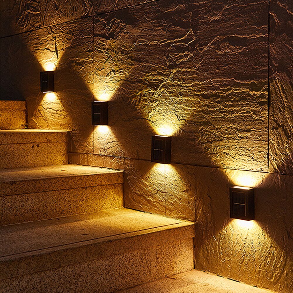 ✨LED SOLAR LAMP WATERPROOF WALL LIGHT