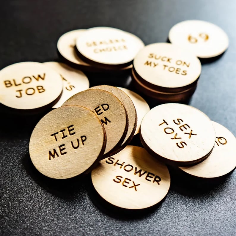 🔥Early Christmas Sale 49% Off--Funny Wooden Tokens