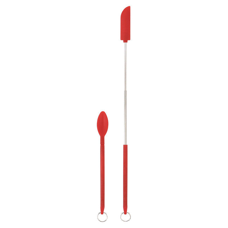 🎁Hot Sale-Mini Silicone Telescopic Spatula👍