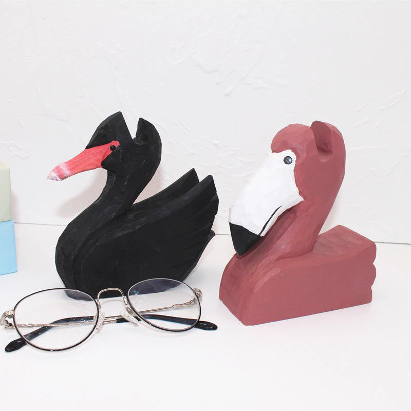 🐅🦓🎅🐓 3D Animal Spectacle Stand Made of Wood