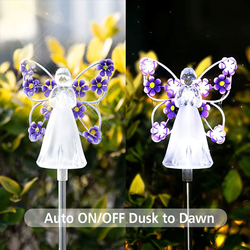 🔥Christmas Hot Sale-Waterproof 👼 Solar Angel lights