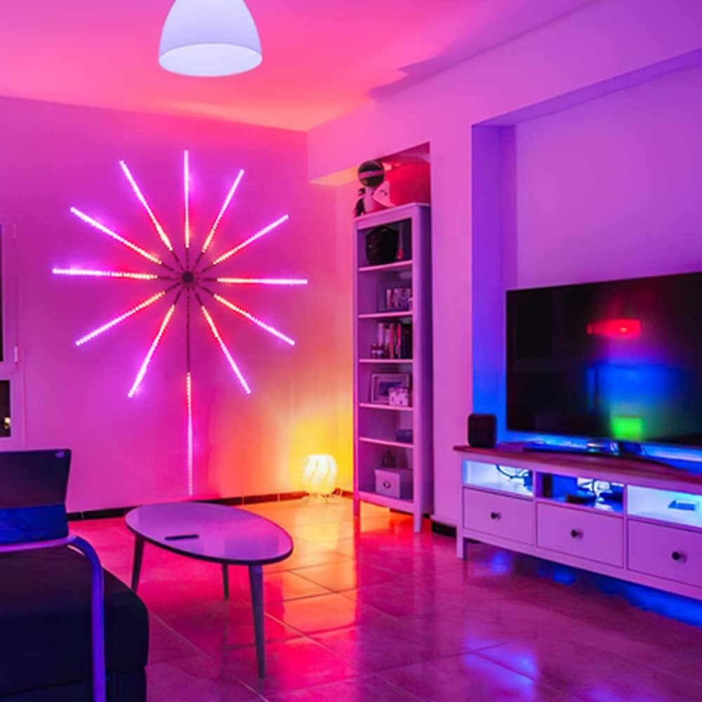 (💥Hot Sale💥) Smart Fireworks LED Light
