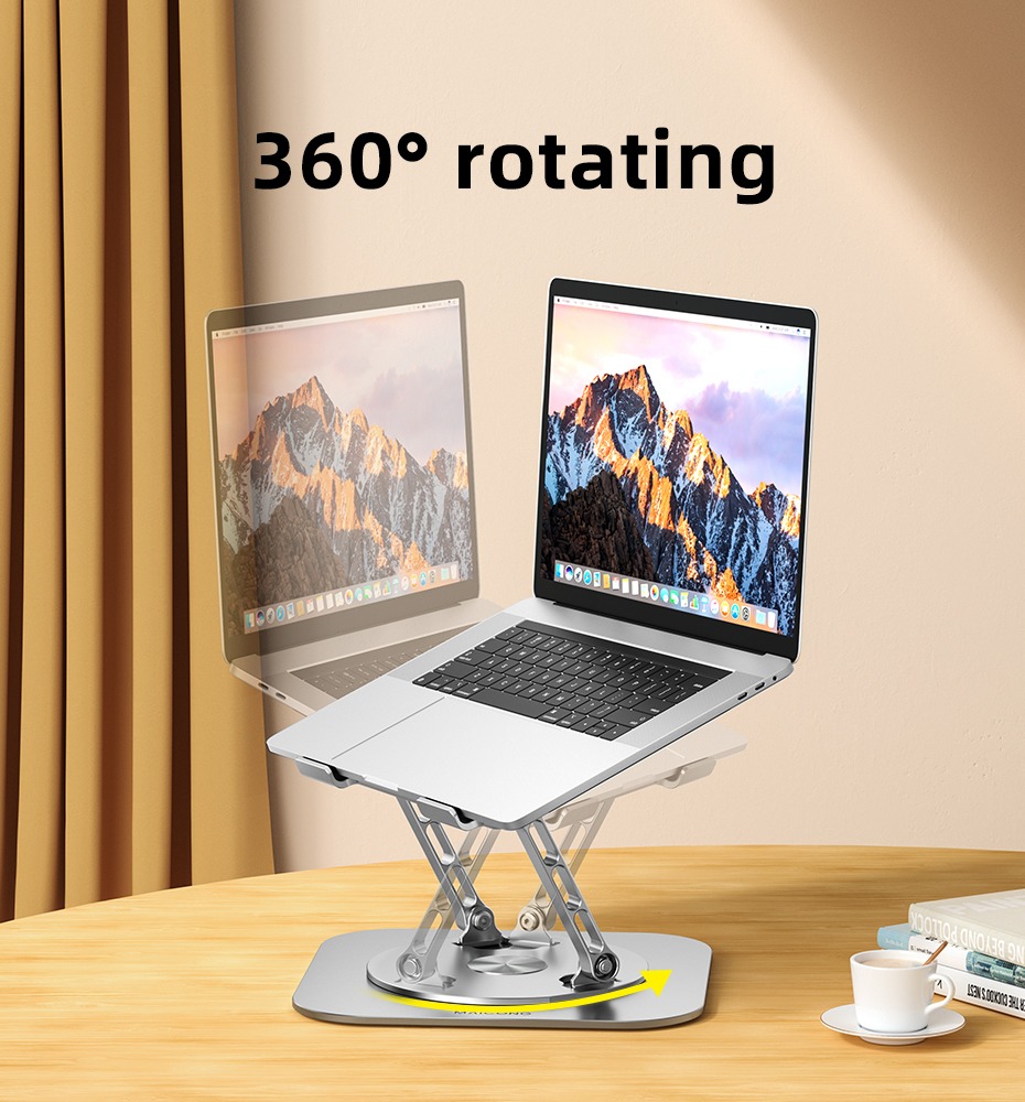 🎅EARLY CHRISTMAS SALE 48% OFF🎄Laptop Stand Aluminum Alloy Rotating Bracket
