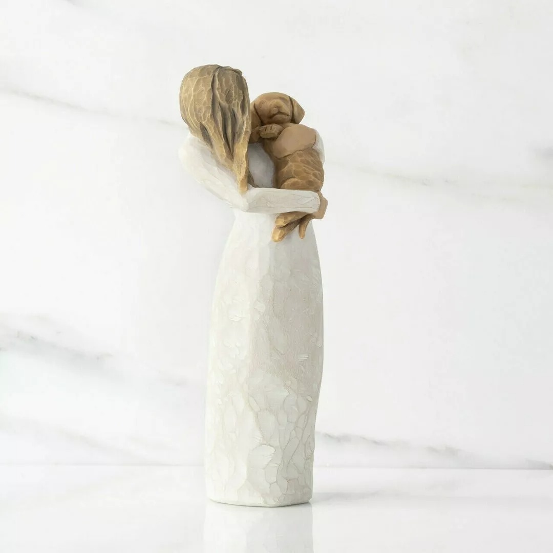 "Embrace My Happiness🥰" - Pet Art Sculpture🐶🐱