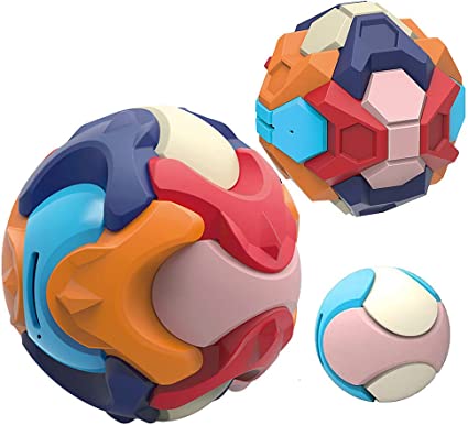 DIY kids assemble ball piggy bank