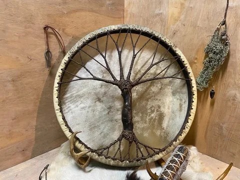 🥁Shaman Drums 'Tree of life' Spirit Music