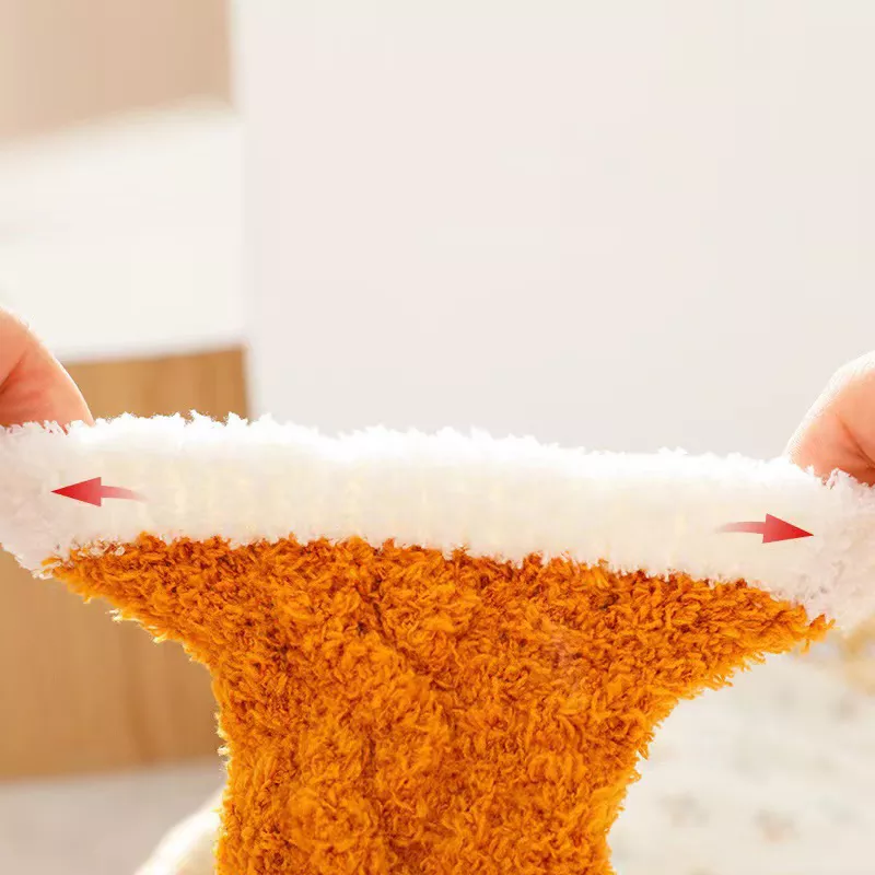 🔥HOT SALE 45% OFF-Children's Animal Coral Fleece Socks👼