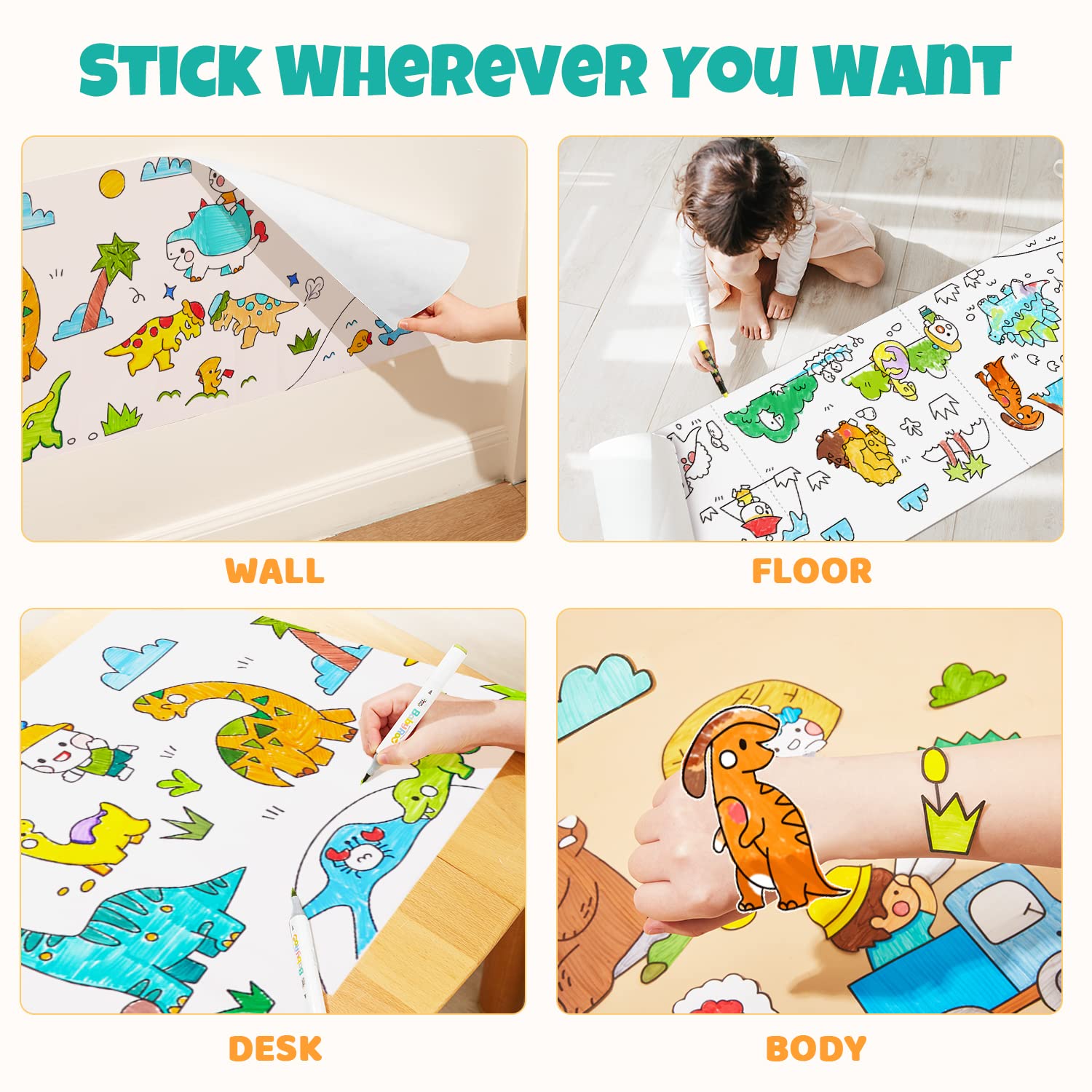 🔥HOT SALE 49% OFF - Children‘s Drawing Roll🎁