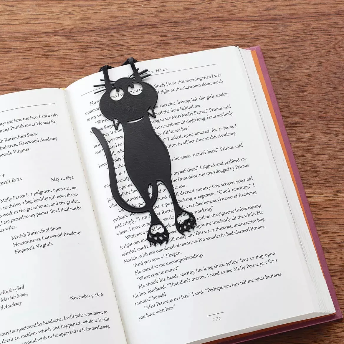 🐱Funny Cat Bookmark- Locate Reading Progress With Cute Cat Paws🐾
