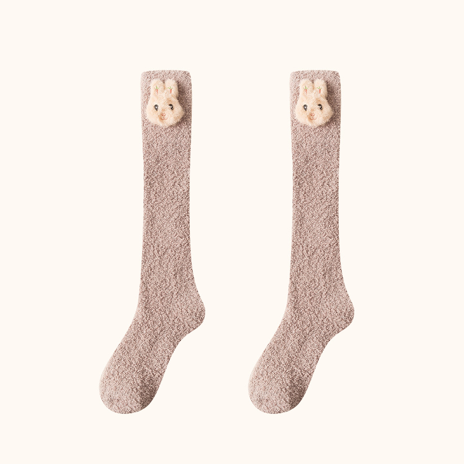 3D Winter Fluffy Fuzzy Socks