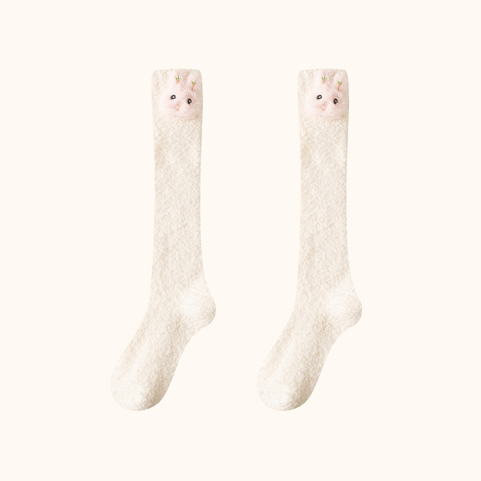3D Winter Fluffy Fuzzy Socks