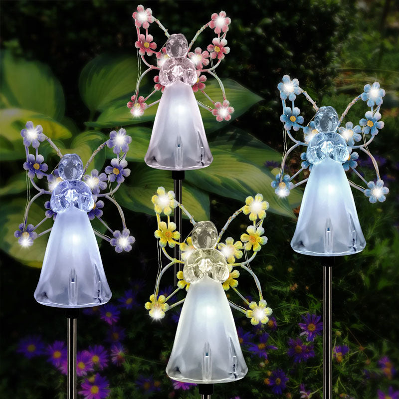 🔥Christmas Hot Sale-Waterproof 👼 Solar Angel lights