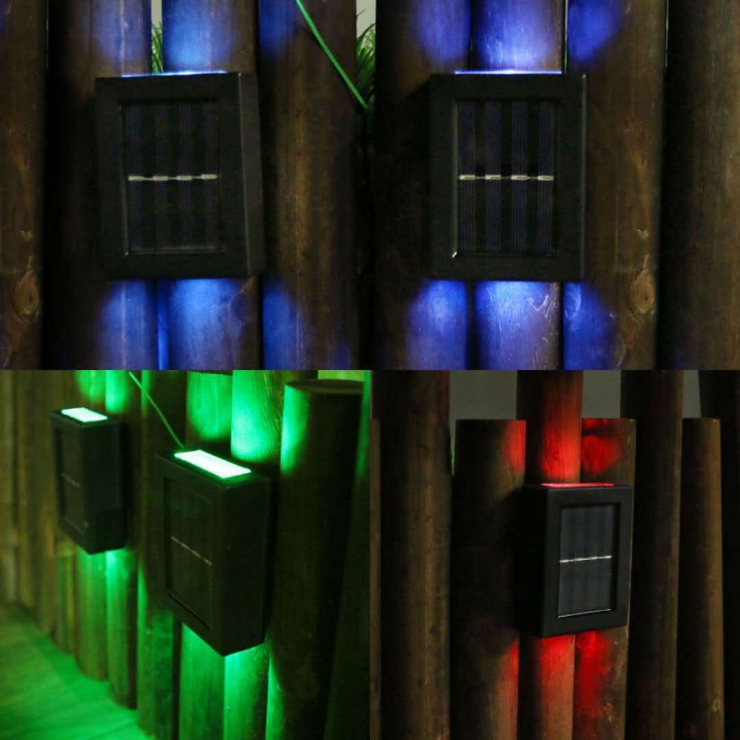 ✨LED SOLAR LAMP WATERPROOF WALL LIGHT