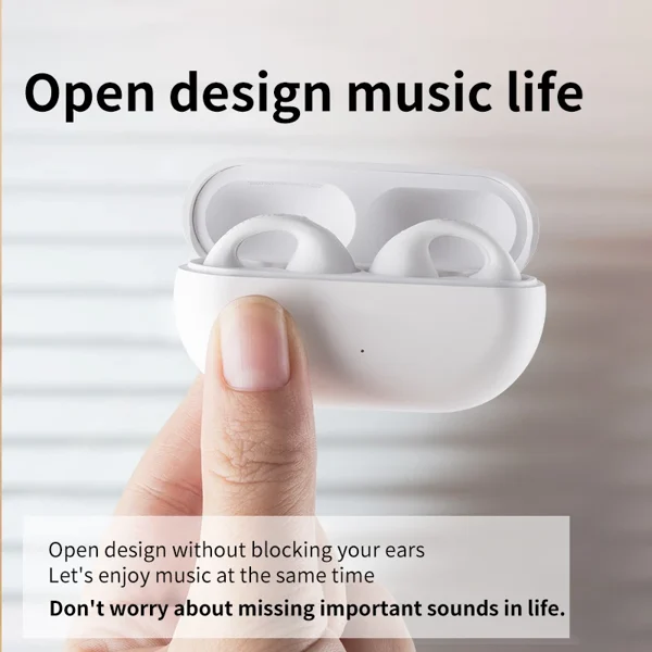 🎧︎Wireless Ear Clip Bone Conduction Headphones🎧︎🔥Hot Sale - 49% OFF🎁 