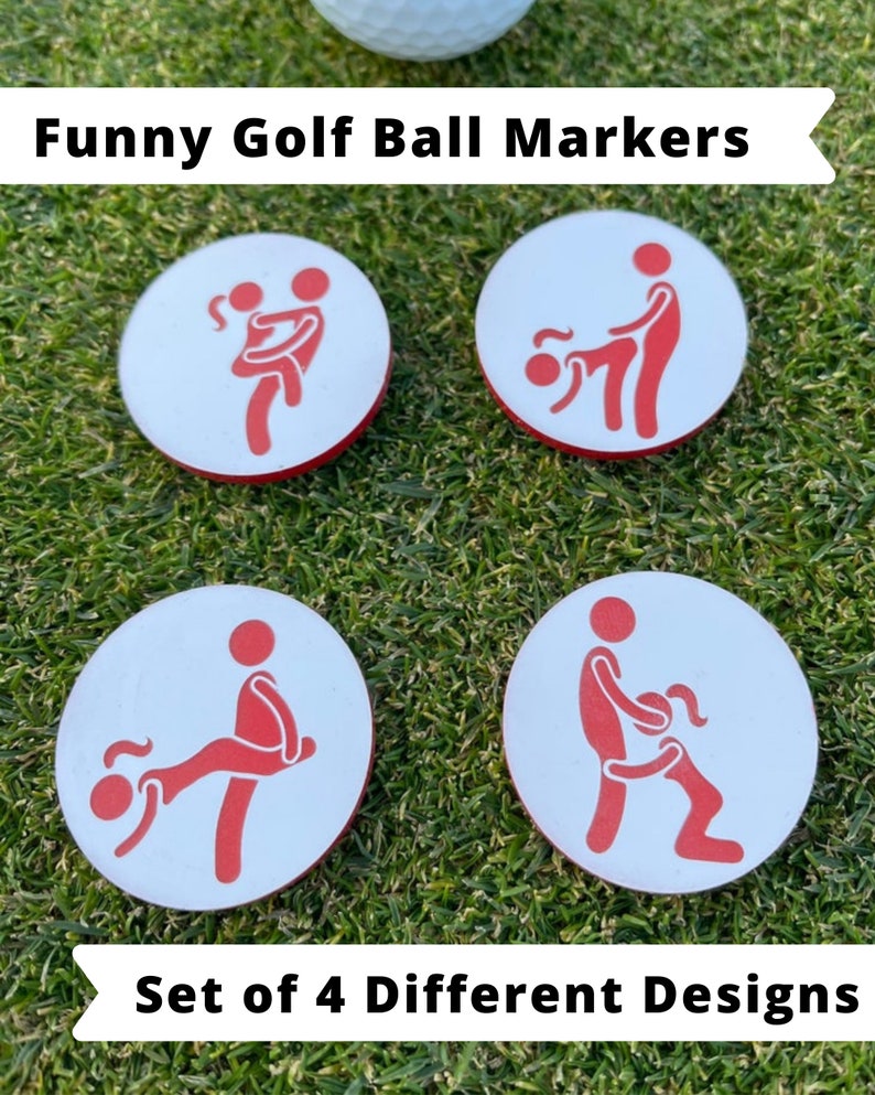 Golf Ball Markers Adult Humor