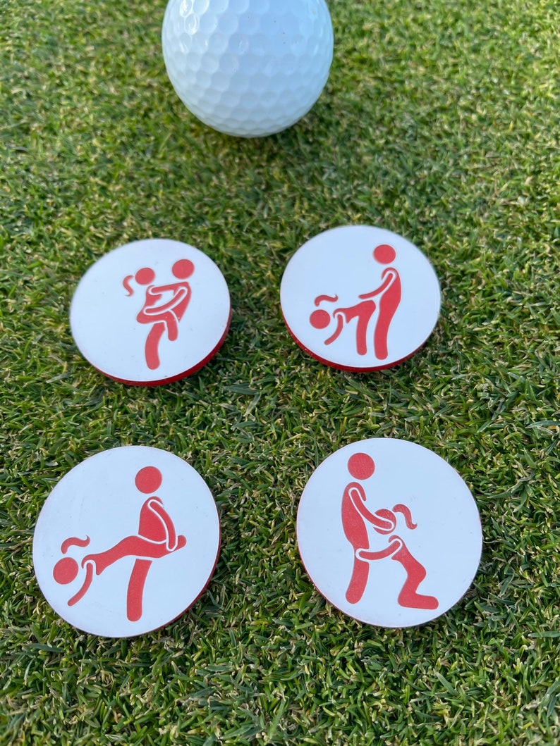 Golf Ball Markers Adult Humor