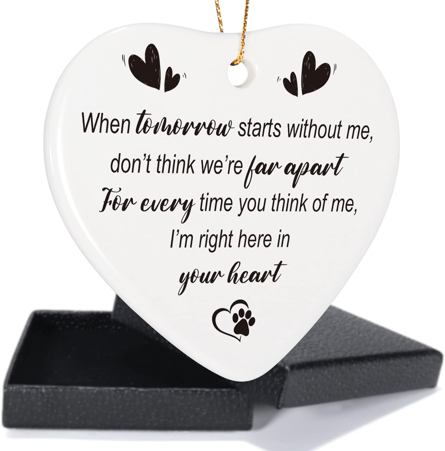Fashion Commemorative Heart Hanging Ornament Gift
