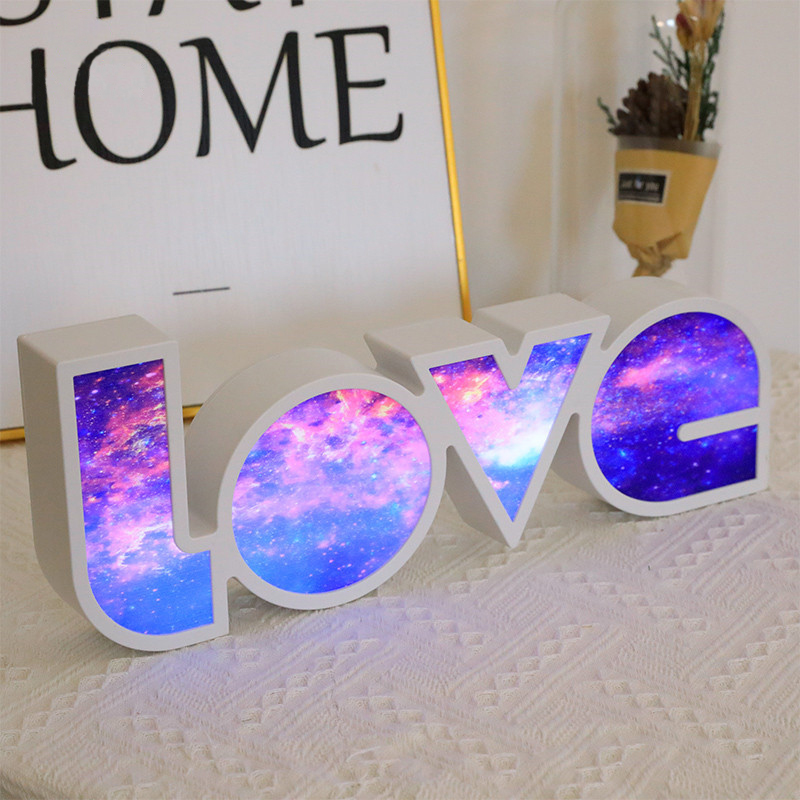 Fantasy Alphabet Night Light - A Gift Full Of Love