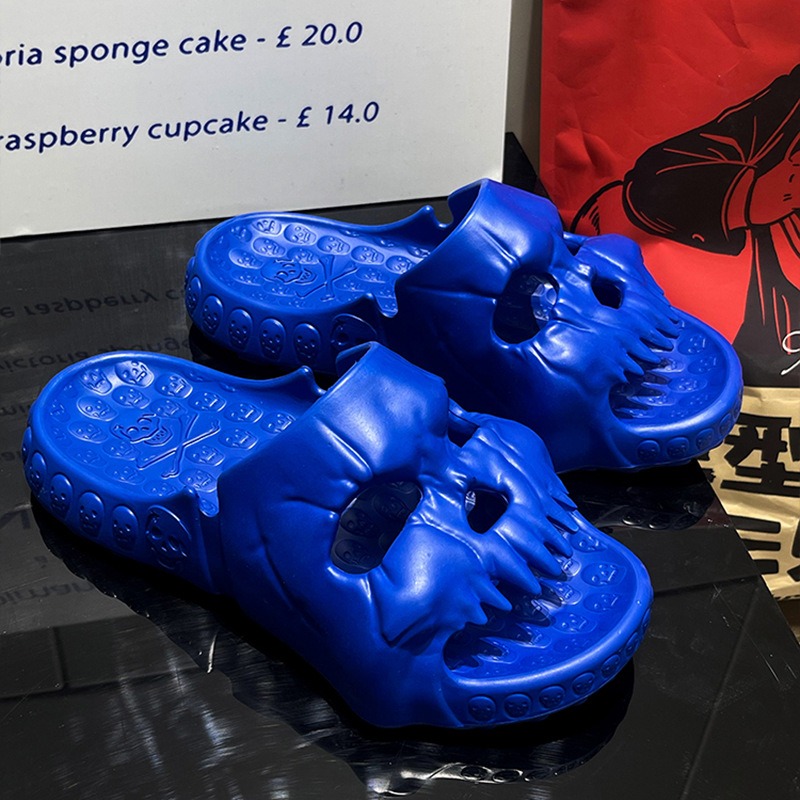 2023 New Skull Design Single Band Slides