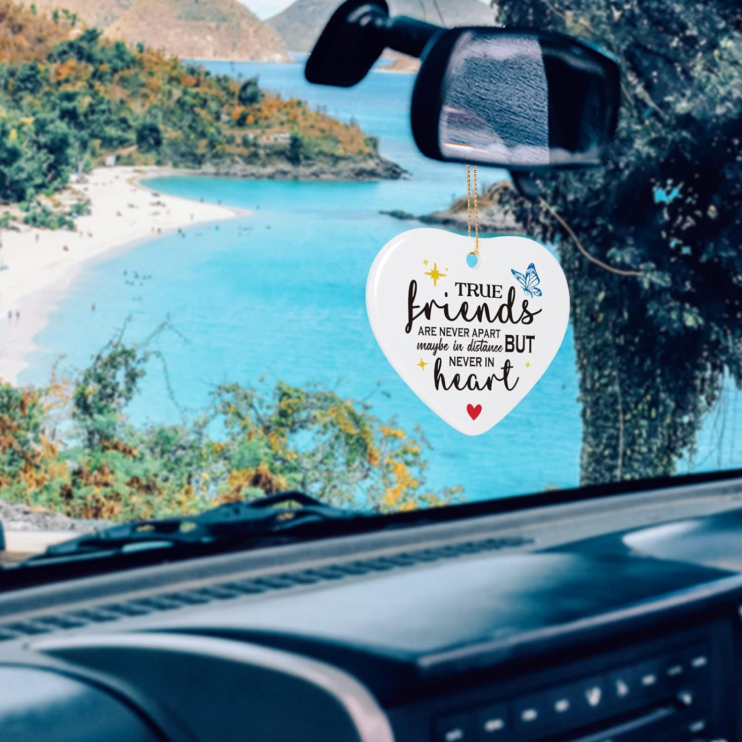 Fashion Commemorative Heart Hanging Ornament Gift