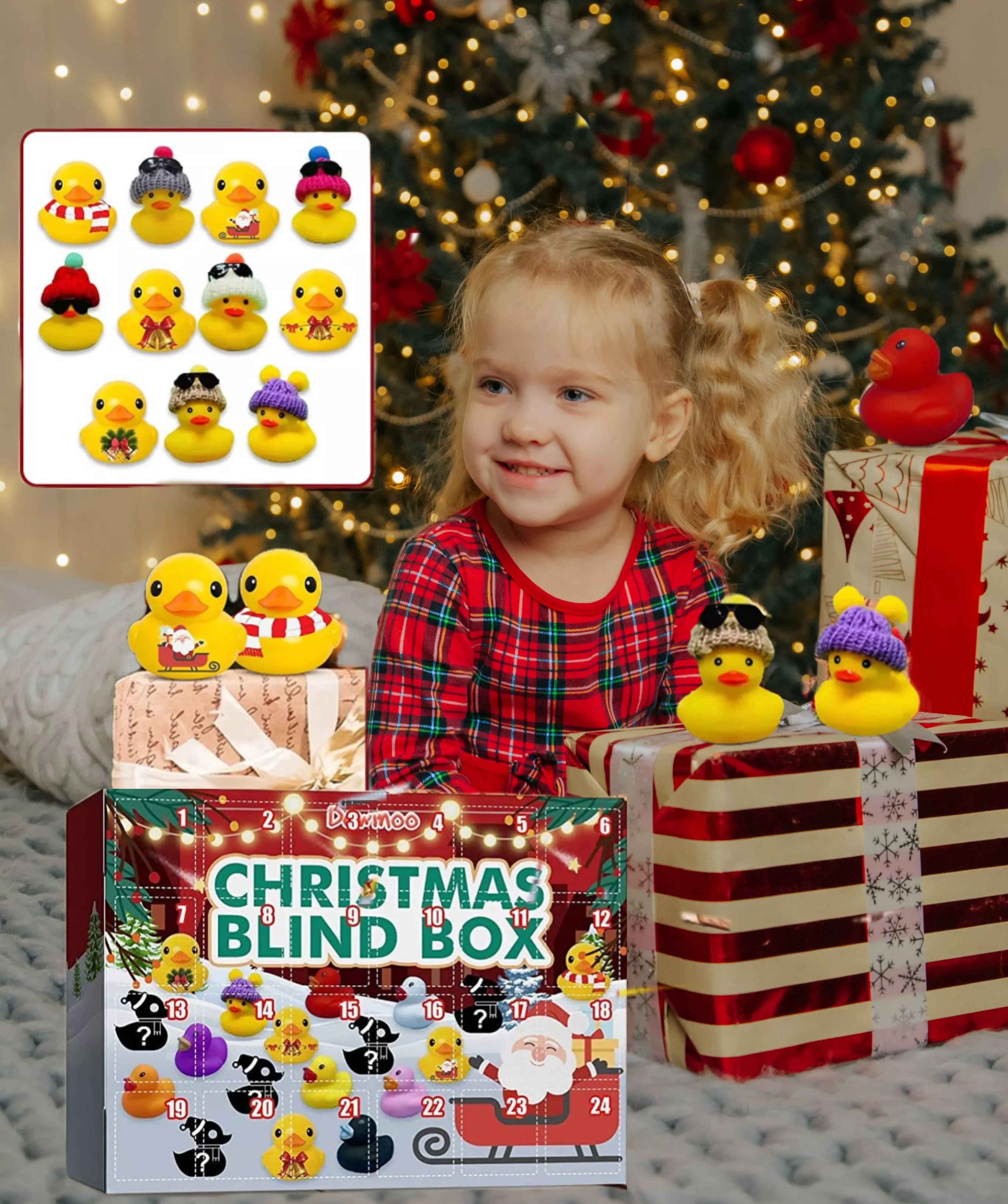 🎅Christmas  hot saler🎁 - 🦆24 Rubber Ducks Blind Box  Gift  🔥  (BUY 2 Free Shipping)