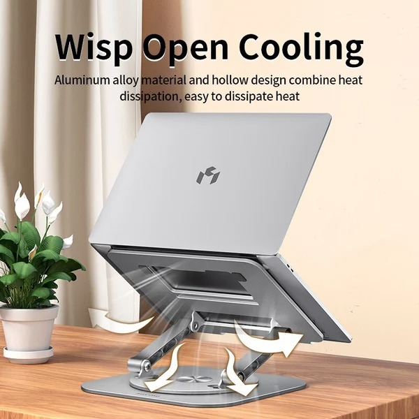 🎅EARLY CHRISTMAS SALE 48% OFF🎄Laptop Stand Aluminum Alloy Rotating Bracket