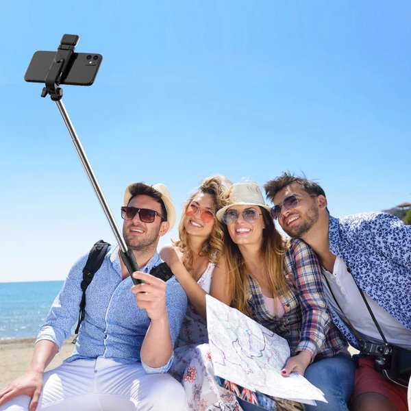 Multifunctional Wireless Bluetooth Selfie Stick