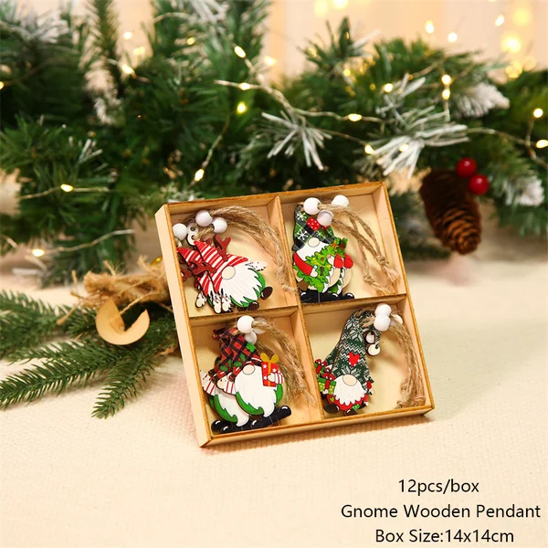 🎉🎉Early Christmas Sale 40% OFF NOW🎉Gnome Ornament Set(12 PCS)